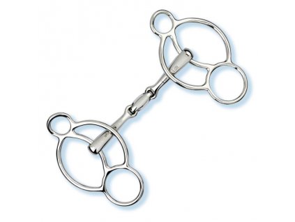 1000386 gebiss 2281 3 ring trense easy control