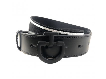 womens leather jacquard black CIN104 EL017 9999 ct 15931