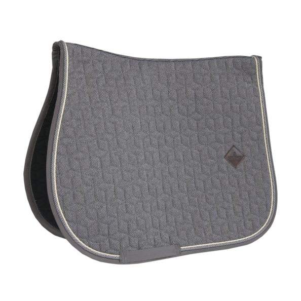 KENTUCKY PROFESIONAL HORSEWEAR PROTECTION KENTUCKY SADDLE PAD WOOL JUMPING Farba: Grey