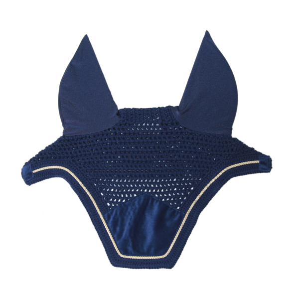 KENTUCKY PROFESIONAL HORSEWEAR PROTECTION KENTUCKY FLY VEIL WELLINGTON BASIC VELVET Farba: Navy