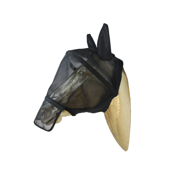 KENTUCKY PROFESIONAL HORSEWEAR PROTECTION KENTUCKY FLY MASK PRO Farba: Black, Veľkosť: Full