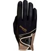 roeckl madrid riding gloves black gold 477134 en