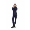 JSWHO hoodie jacket front hood navy blue 200