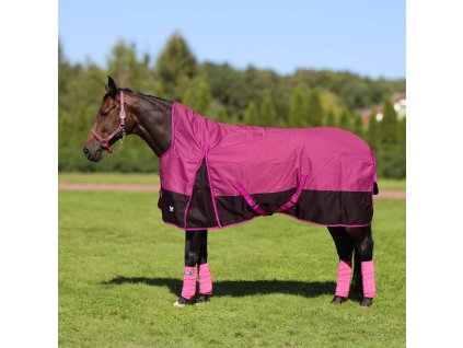 vybehova deka eskimo 100g ruzova1 equiwear