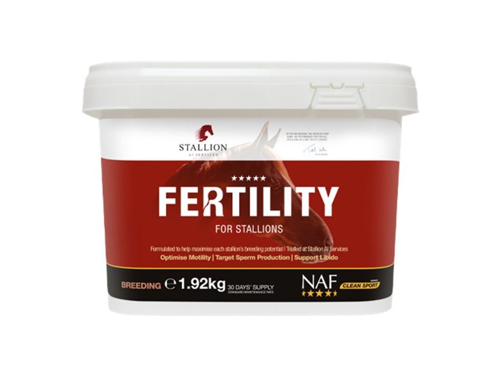 NAF Fertility pro výkonné plemenné hřebce, balení 1,92kg