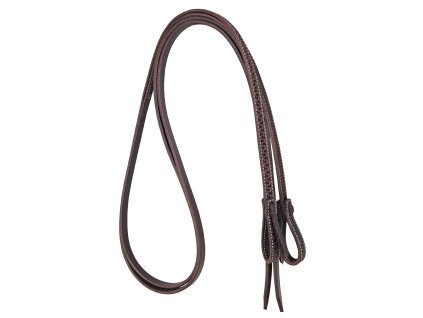 Westernové otěže Split reins Pool's, Brown