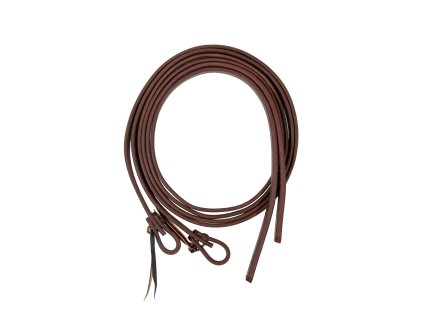 Westernové kožené otěže úzké 1 cm Pool's 3\8", made in USA