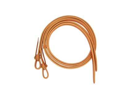 Westernové kožené otěže, síla 1,9 cm, natural