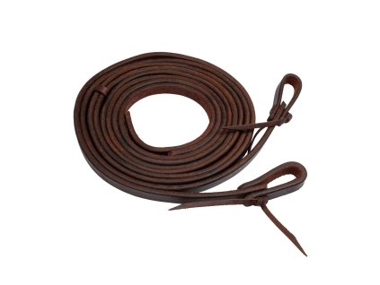 Westernové kožené otěže Split reins 5/8", Oliato