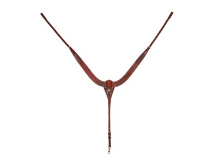 Westernový poprsák Smooth Pool's, oliato. Velikost QH