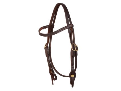 Uzdečka Quick Change, hnědá