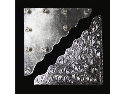 Ozdobné kování na showpad silver Flo