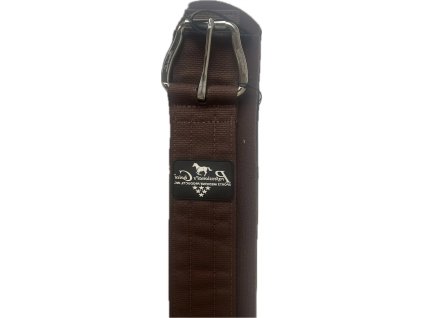 Westernový podbřišník Neopren, hnědý