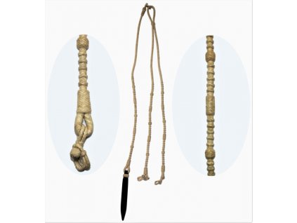 CE Tack Romal reins, Natur