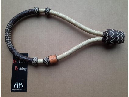 Bosal Buckaroo 5/8" natural/black