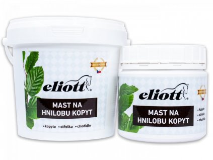 Ochranná mast na hnilobu kopyt s dehtem Eliott