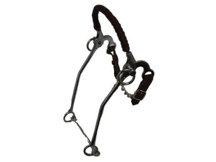 Hackamore ostřejší, chinks 254 mm