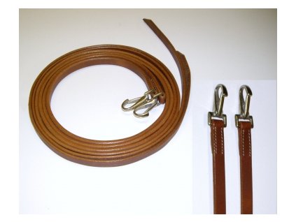 Otěže s karabinou 5/8 ''