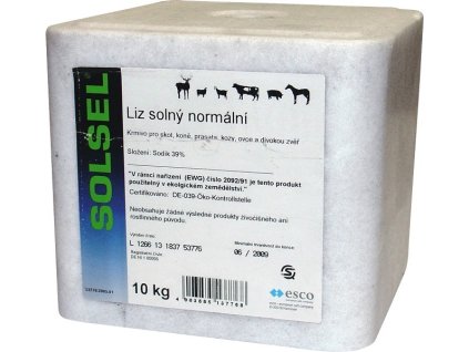 SOLSEL - SOLNÝ LIZ NATURAL 10kg