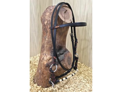 Sidepull s rawhide barrels