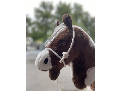 Výstavní ohlávka bílá