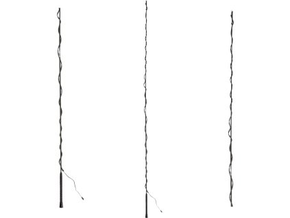 Lonžovací bič (Velikost 180 cm, Barva black)