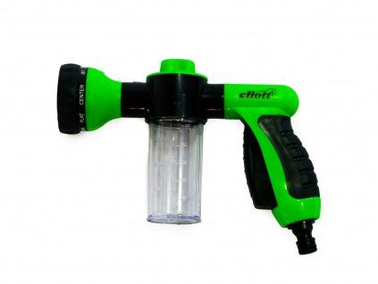 Sprchovací pistole s dávkovačem šamponu