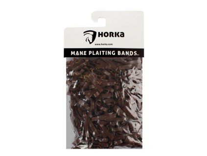 Široké gumičky do hřívy Horka