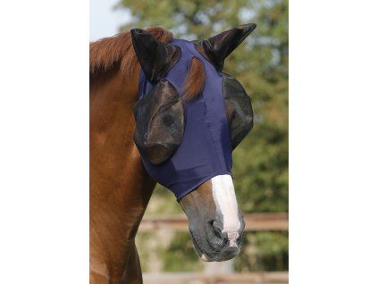 Elastická maska proti hmyzu Premier Equine