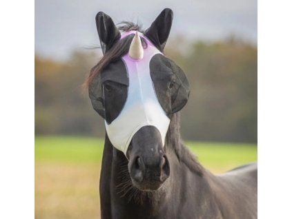 Maska unicorn s rohem QHP