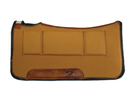 Diamond Wool Pads - Contoured Relief Pad 1" (32x32") tan