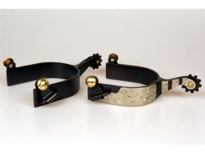 BS / GS šporny - German silver a Black Steel