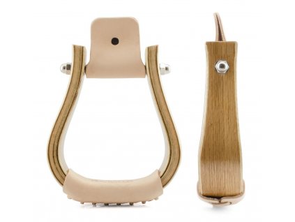 Westernové dřevěné třmeny