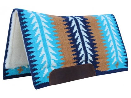 Westernová podsedlová deka Professional´s Choice Ventana - pacific blue