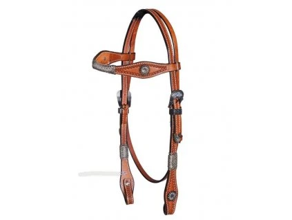 Westernová uzdečka rawhide xfull
