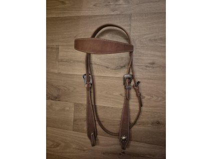 Westernová uzdečka Meg pro chladnokrevníky