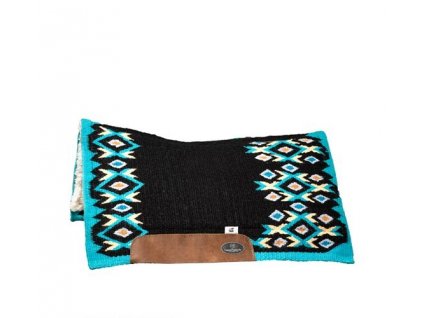 Westernová podsedlová deka CSF - kolekce BLACK EDITION