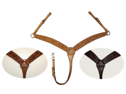 Westernový poprsák Floral II