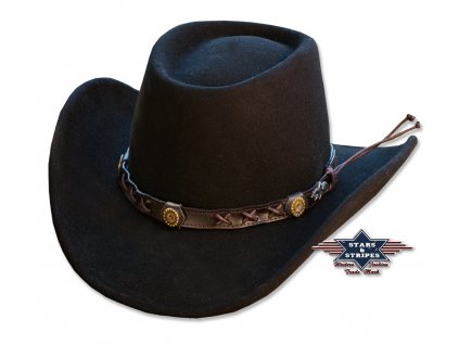 Westernový klobouk Stars & Stripes Gambler