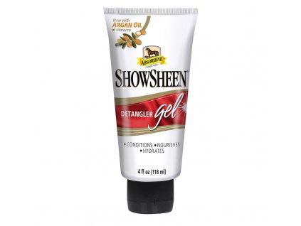 Absorbine ShowSheen Gelový Rozčesávač pro velmi zacuchané žíně a ocas, lahvička 118 ml