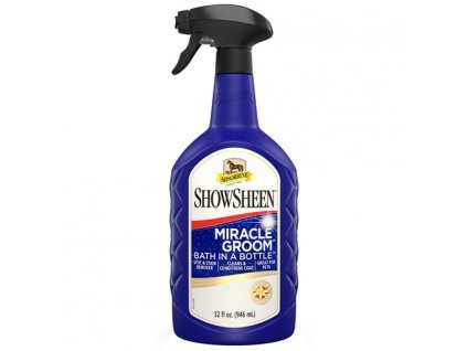 Absorbine Miracle groom - Koupel ve spreji 5 v 1 bez použití vody, láhev s rozprašovačem 946 ml