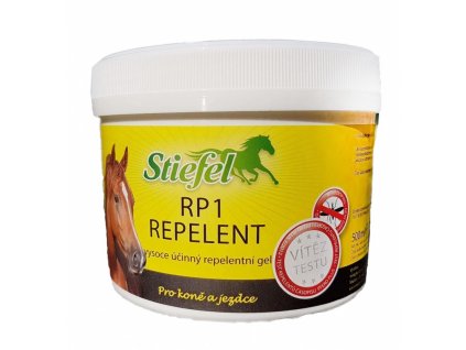 Stiefel Repelent RP1 gel, dlouhotrvající, šetrná ochrana proti hmyzu bez zápachu, gel pro nepřístupná místa 500 ml