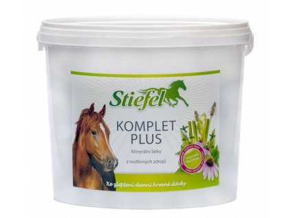 Stiefel Complet plus, kompletní minerální krmení s vitamíny na bylinné bázi, kyblík 2,5 kg