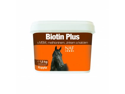 NAF Biotin plus pro zdravá kopyta, kyblík 1,5kg