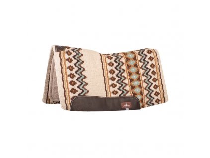 western pad classic equine esp contoured wool pad 81 x 86 cm 2