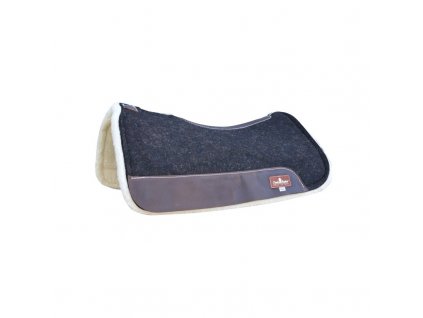 westernpad classic equine esp felt top fleeceunterseite