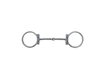 twisted wire snaffle bit