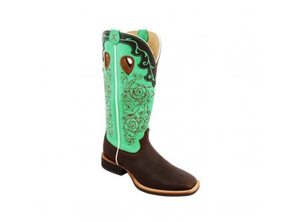 twisted x womens ruff stock mintgruen