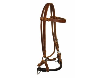 Sidepull s pleteným nánosníkem