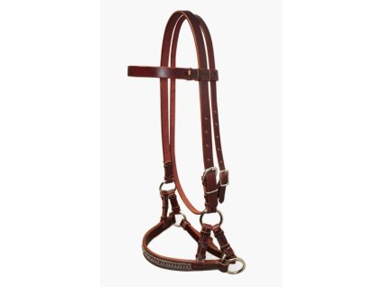 Sidepull se zdobeným nánosníkem